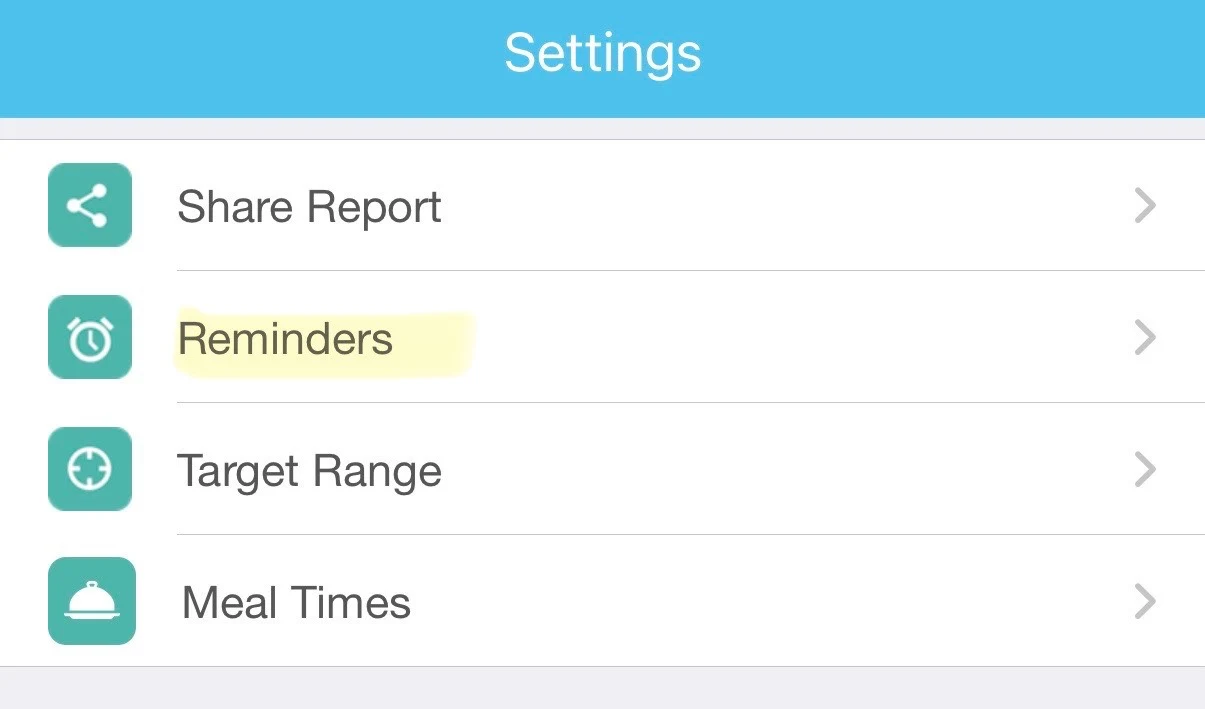 FAQ- How do I set reminders for glucose testing or medications? – Help ...